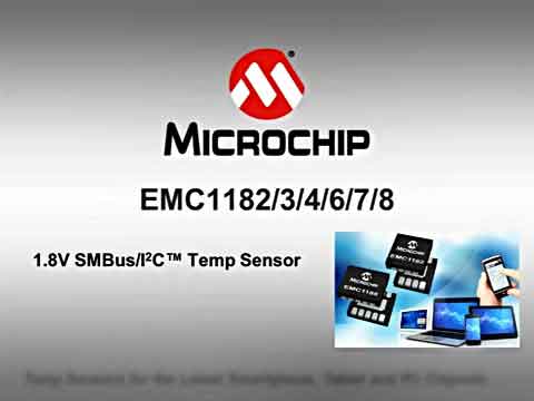 Microchip EMC118xϵ¶ȴƵ